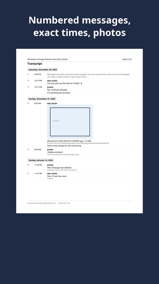 ChatProof screenshot 5